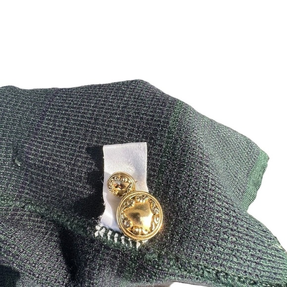 Brooks Brothers Vintage nautical striped wool sweater Swacket blazer peacoat sm - Picture 2 of 9